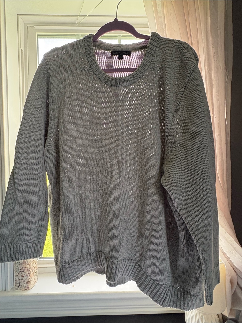 GAP Crewneck Sweater - Heather Gray